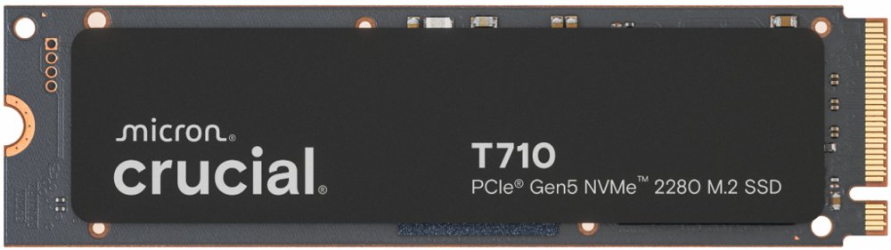 Crucial T710 | 1TB NVMe SSD | M.2 | Gen5 | 14.500MB/s Lezen | 12.700MB/s Schrijven - Matmuis - Matmuis